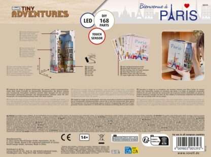 Paris Tiny Adventures Book Nook Mini-Diorama 23 cm – Bild 12