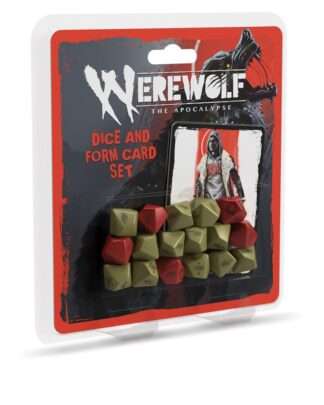 Werewolf: The Apocalypse 5th Edition RPG Würfel- und Formkartenset