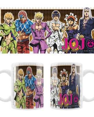 JoJo´s Bizarre Adventure Part 5: Golden Wind Keramiktasse Main Characters