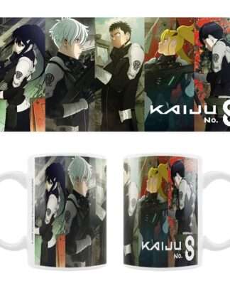 Kaiju No. 8 Keramiktasse Mina, Reno, Kafka, Kikoru, Hoshina