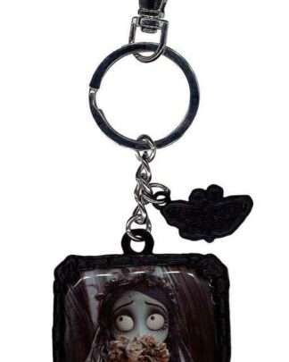 Corpse Bride Metall-Schlüsselanhänger Flowers 7 cm