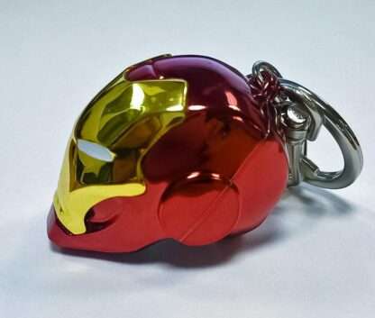 Marvel Comics Metall-Schlüsselanhänger Iron Man Helm – Bild 2