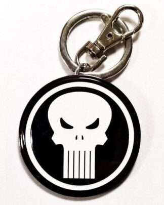 Marvel Comics Metall-Schlüsselanhänger Punisher Logo