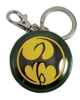Marvel Comics Metall-Schlüsselanhänger Iron Fist Logo