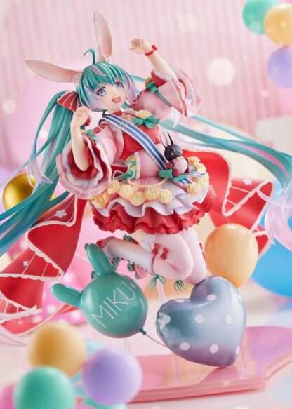 Miku Hatsune PVC Statue 1/7 Miku Hatsune Birthday 2021 (Pretty Rabbit Ver.) by Spiritale 21 cm – Bild 6