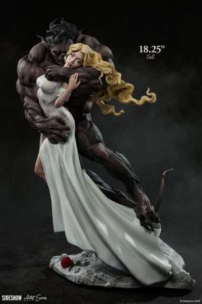 Original Artist Series Statue Beauty and the Beast by Maria Panfilova 46 cm – Bild 8