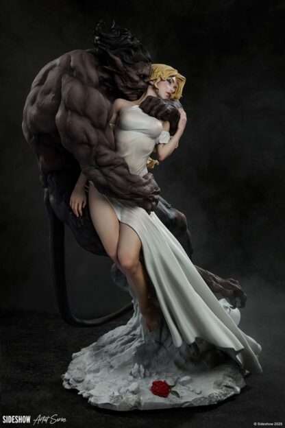 Original Artist Series Statue Beauty and the Beast by Maria Panfilova 46 cm – Bild 9