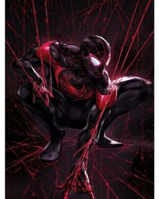 Marvel Kunstdruck Spider-Man Miles Morales 61 x 41 cm - ungerahmt