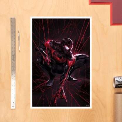 Marvel Kunstdruck Spider-Man Miles Morales 61 x 41 cm - ungerahmt – Bild 2