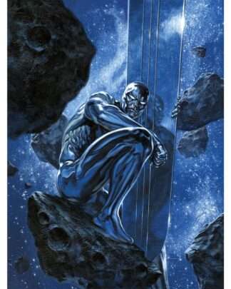 Marvel Kunstdruck Silver Surfer: Ghost Light 61 x 41 cm - ungerahmt