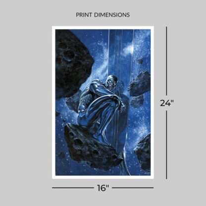 Marvel Kunstdruck Silver Surfer: Ghost Light 61 x 41 cm - ungerahmt – Bild 5