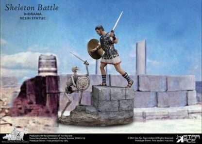Ray Harryhausen Diorama 1/8 Skeleton Battle Scene 30 cm – Bild 2