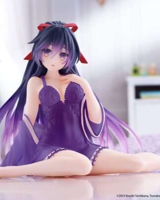 Date A Live V PVC Statue Desktop Cute Figure Tohka Yatogami Nightwear Ver. Renewal 13 cm