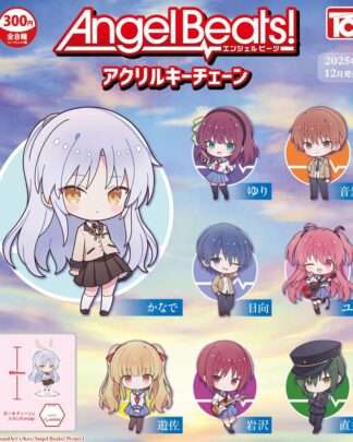 Angel Beats! Acryl Schlüsselanhänger 6 cm Sortiment (12)
