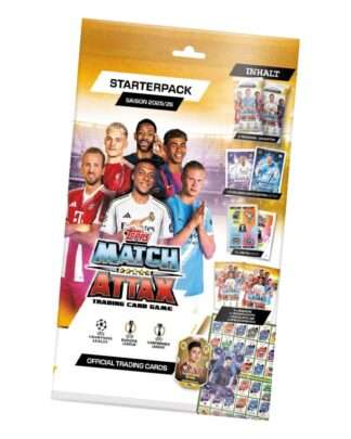 UEFA Champions League Match Attax Trading Cards 2025/26 Starter Pack *Deutsche Version*