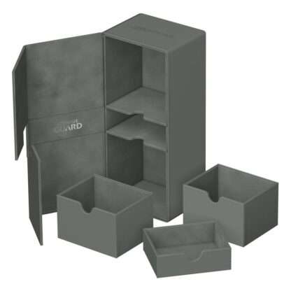 Ultimate Guard Twin Flip`n`Tray 266+ Xenoskin Grau - Beschädigte Verpackung