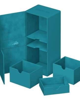 Ultimate Guard Twin Flip`n`Tray 266+ Xenoskin Petrolblau - Beschädigte Verpackung