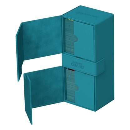 Ultimate Guard Twin Flip`n`Tray 266+ Xenoskin Petrolblau - Beschädigte Verpackung – Bild 5