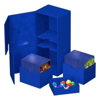 Ultimate Guard Twin Flip`n`Tray 266+ Xenoskin Blau - Beschädigte Verpackung – Bild 6