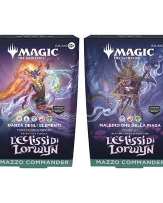 Magic the Gathering L'Eclissi di Lorwyn Commander-Decks Display (4) italienisch