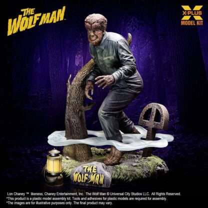 Wolf Man Plastic Model Kit 1/8 Lon Chaney Jr. as Wolf Man 22 cm – Bild 2