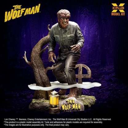 Wolf Man Plastic Model Kit 1/8 Lon Chaney Jr. as Wolf Man 22 cm – Bild 3
