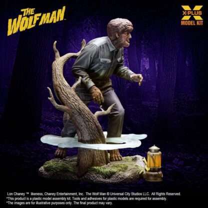 Wolf Man Plastic Model Kit 1/8 Lon Chaney Jr. as Wolf Man 22 cm – Bild 4