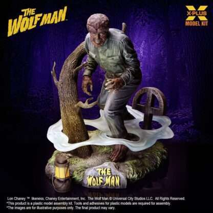 Wolf Man Plastic Model Kit 1/8 Lon Chaney Jr. as Wolf Man 22 cm – Bild 6