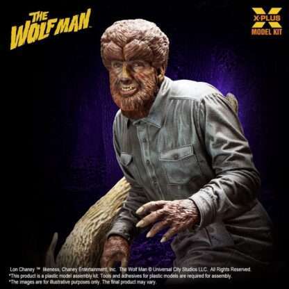 Wolf Man Plastic Model Kit 1/8 Lon Chaney Jr. as Wolf Man 22 cm – Bild 9