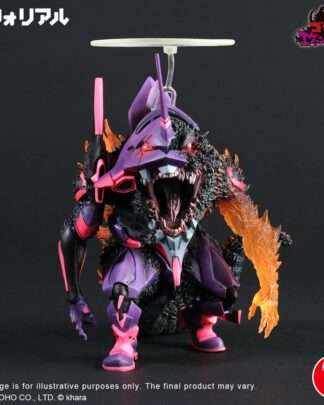Godzilla vs. Evangelion Deforeal PVC Statue Test Type-01 Burning "G" Awakening Form 19 cm
