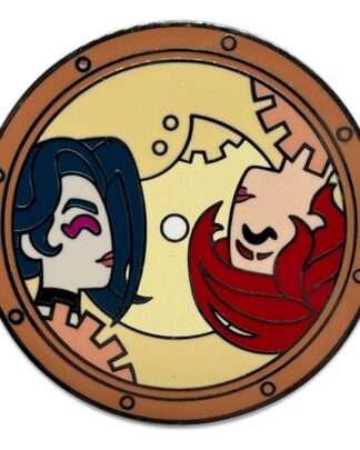 Arcane Ansteck-Pin Vi & Jinx Record 5 cm