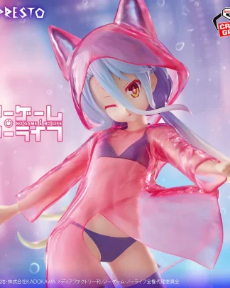 No Game No Life PVC Statue Espresto Glittery Raincoat Shiro 20 cm