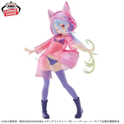 No Game No Life PVC Statue Espresto Glittery Raincoat Shiro 20 cm – Bild 6