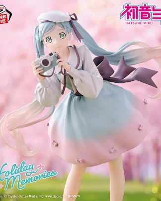 Hatsune Miku PVC Statue Holiday Memories -Camera- 20 cm