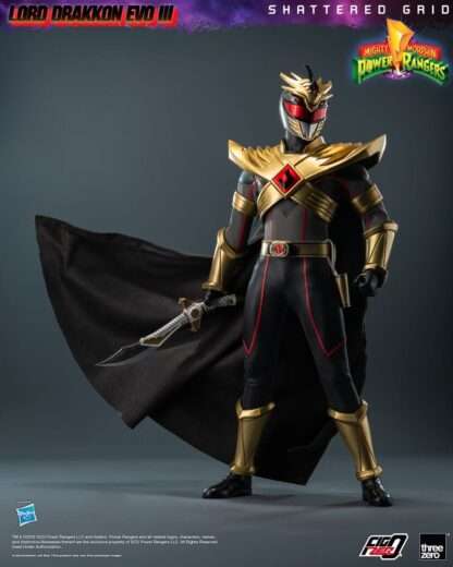 Mighty Morphin Power Rangers Shattered Grid FigZero Actionfigur 1/6 Lord Drakkon Evo III 30cm – Bild 4