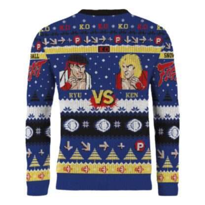 Street Fighter Christmas Pullover Ryu & Ken – Bild 2