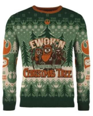 Star Wars Christmas Pullover Ewok'n around the Christmas Tree