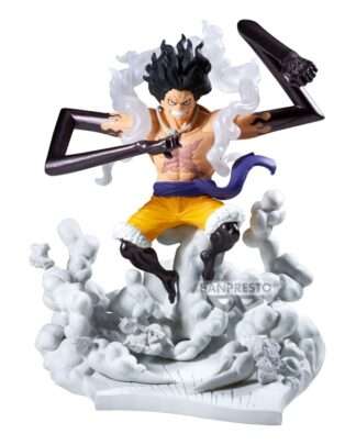 One Piece Senkozekkei PVC Statue Monkey D. Ruffy Gear 4 15 cm
