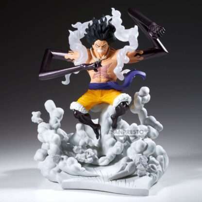 One Piece Senkozekkei PVC Statue Monkey D. Ruffy Gear 4 15 cm – Bild 2