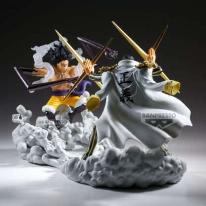 One Piece Senkozekkei PVC Statue Monkey D. Ruffy Gear 4 15 cm – Bild 3
