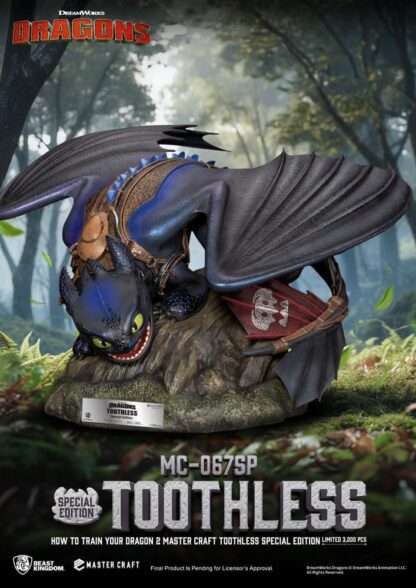 Drachenzähmen leicht gemacht 2 Master Craft Statue Toothless 38 cm – Bild 2