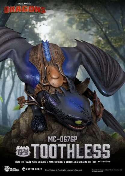 Drachenzähmen leicht gemacht 2 Master Craft Statue Toothless 38 cm – Bild 7