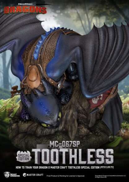 Drachenzähmen leicht gemacht 2 Master Craft Statue Toothless 38 cm – Bild 8