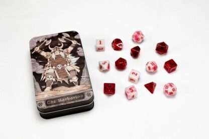 Character Class Classic RPG Würfel Set Barbarian (13)