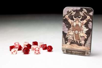 Character Class Classic RPG Würfel Set Barbarian (13) – Bild 3