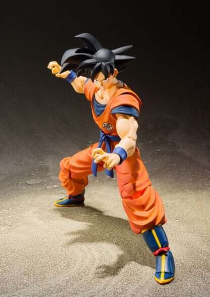 Dragon Ball Z S.H. Figuarts Actionfigur Son Goku (A Saiyan Raised On Earth) 14 cm – Bild 5