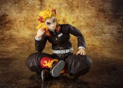 Demon Slayer: Kimetsu no Yaiba S.H.Figuarts Actionfigur Kyojuro Rengoku 15 cm            - Beschädigte Verpackung – Bild 3