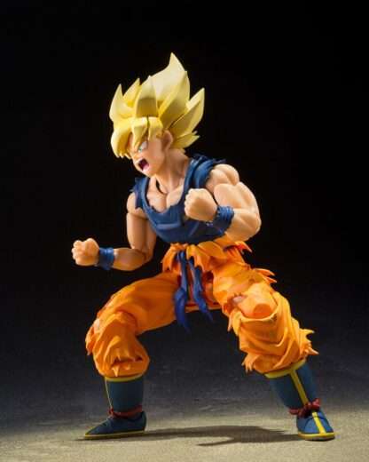 Dragon Ball Z S.H.Figuarts Actionfigur Super Saiyan Son Goku (Fighter of Rage) 14 cm – Bild 3