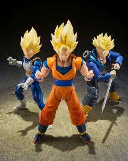 Dragon Ball Z S.H.Figuarts Actionfigur Super Saiyan Vegeta (Dangerous Pride) 14 cm – Bild 6