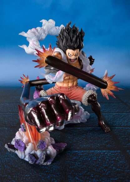 One Piece Figuarts ZERO Extra Battle PVC Statue Monkey D. Luffy Gear 4 Snake Man King Cobra 21 cm – Bild 2